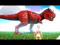 Тираннозавр АЛЬФА Рекс против других огромных динозавров - БИТВА ДИНОЗАВРОВ