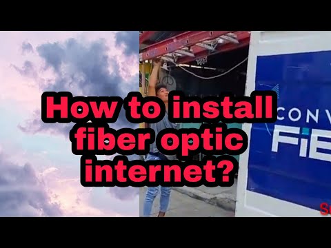 Video: Cov tuam txhab twg muaj fiber ntau optic Internet?