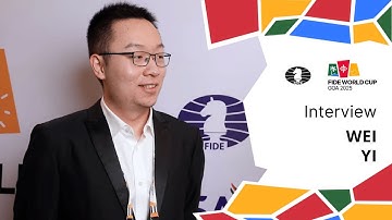 Interview with 🇨🇳 Wei Yi | Game 1 | Round 2 | FIDE World Cup 2025