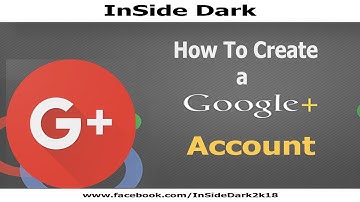 How to a Create Google Plus Account Step By Step in Bangla Tutorial. || InSide Dark ||
