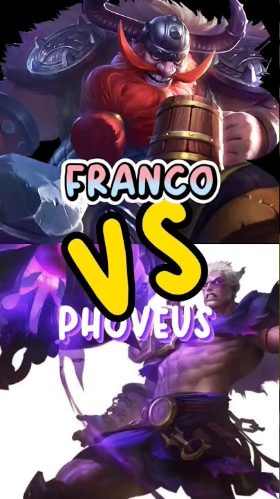 Franco VS Phoveus LATOLATO! - mobile legends #shorts #mobilelegends #mlbb