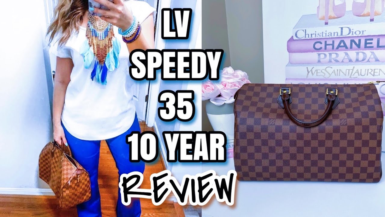LV SPEEDY 35 - 10 YEAR REVIEW, MOD SHOTS, WHAT FITS, PROS, CONS, WOULD I  BUY AGAIN? 