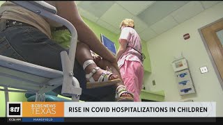 COVID hospitalizations for children are on the rise