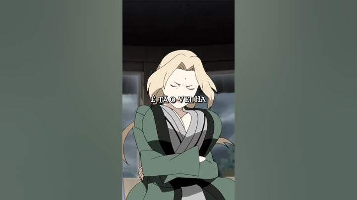Parece que a tsunade é tão imortal quanto o orochimaru...