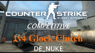 CS:GO 1v4 Glock Clutch