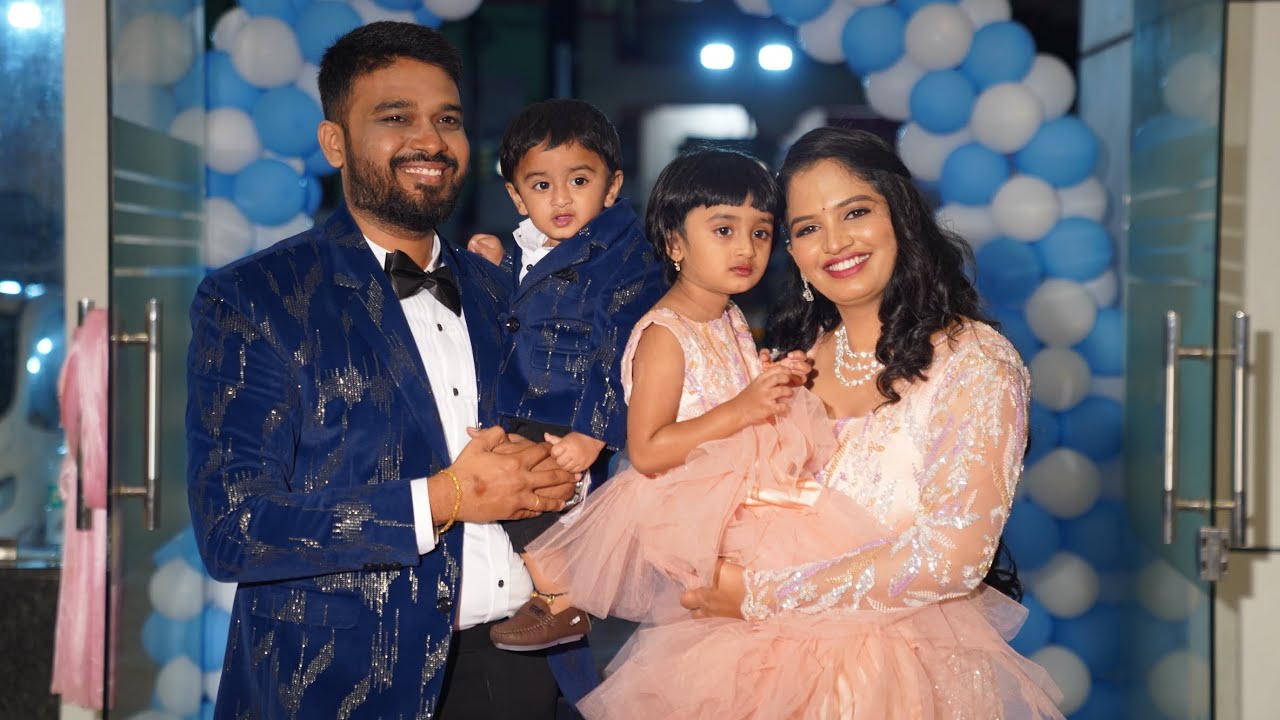 Advaith 1st birthday full video - YouTube