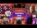 Casino Theme Party Decor|Casino Theme|Casino Theme Decoration Ideas|Casino Theme For Functions|2020