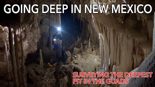 Survey and Cartography of Deep Cave in New Mexico