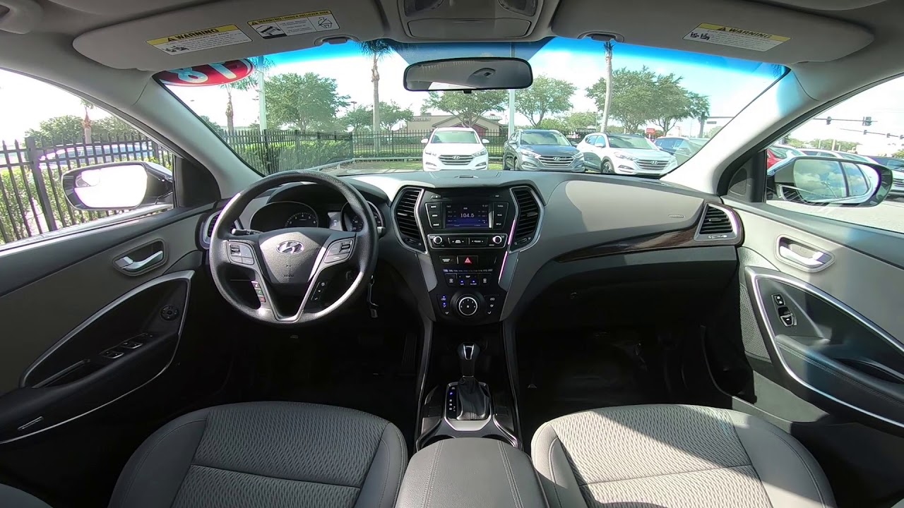 2018 Hyundai Santa Fe Sport Interior - YouTube