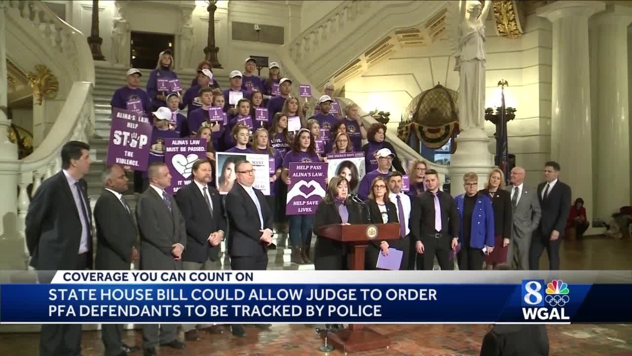 Murdered woman's family pushes for bill that would allow electronic tracking of PFA defendants