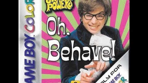 Austin Powers: Oh, Behave! - Game Boy Color -  Longplay