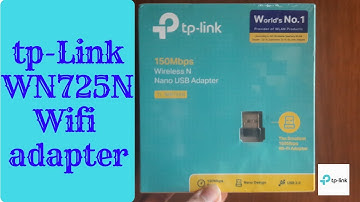 TP-link WN725N wifi adapter