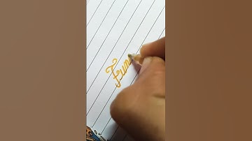 Funny 😂 in cursive writing #ytshorts #viral @Calligraphy Shorts