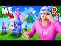 Playing HIDE & SEEK with CUSTOM FORTNITE Skins!