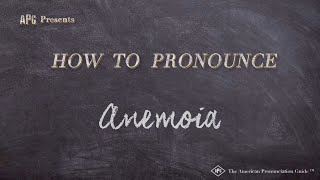 How to Pronounce Anemoia (Real Life Examples!)