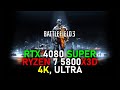 Battlefield 3 | 4K, Ultra | RTX 4080 SUPER + RYZEN 7 5800X3D