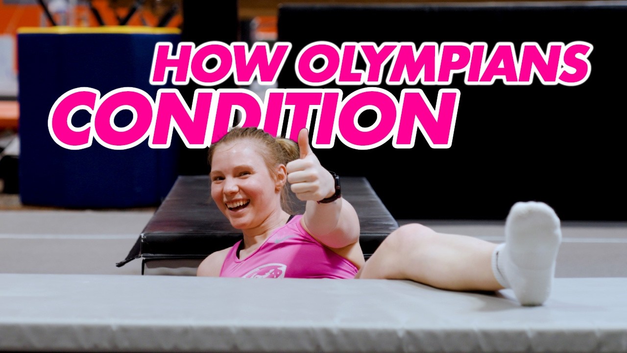 How I Condition For Gymnastics | Jade Carey