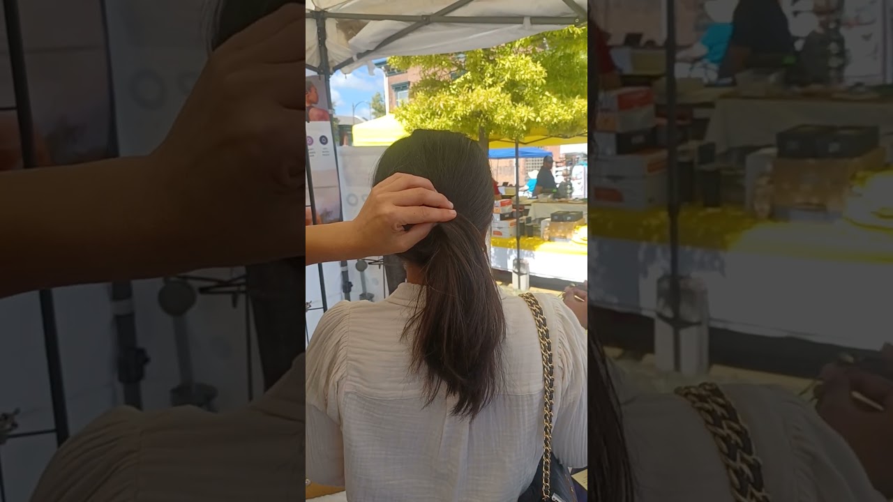 30 second buisness casual hairstyle. 