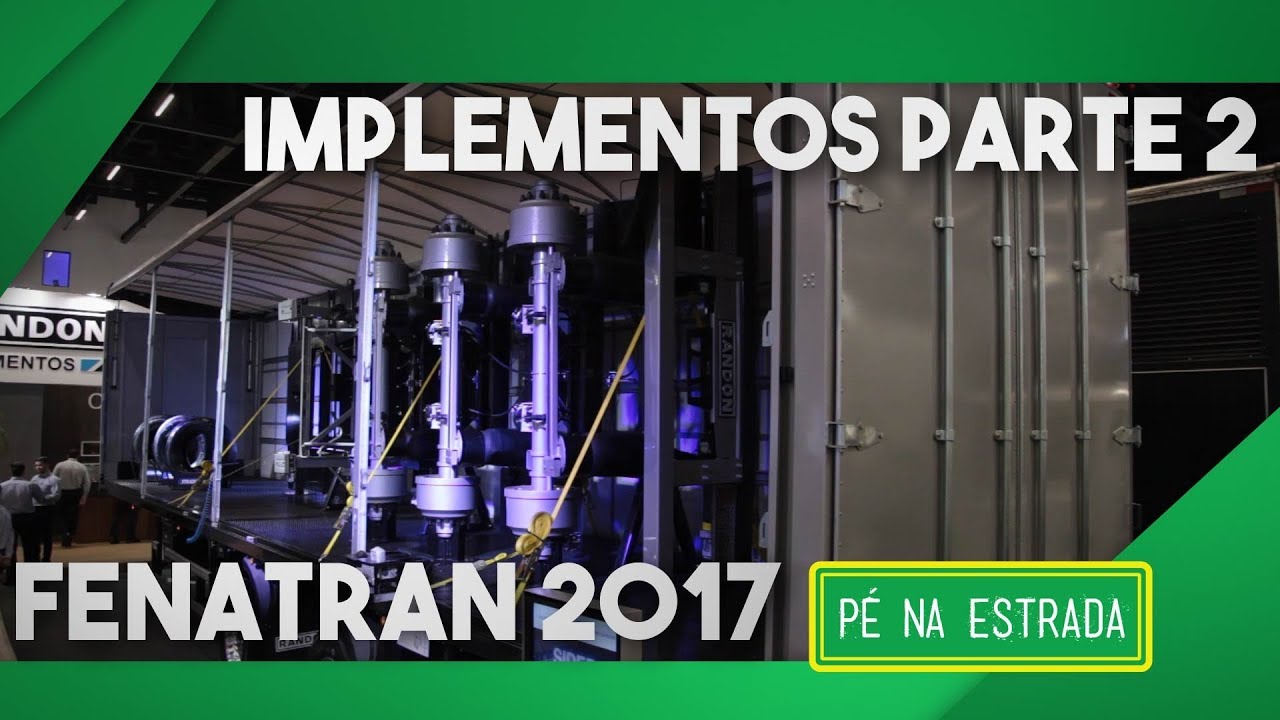 Implementos na Fenatran 2017 – para não danificar a lona