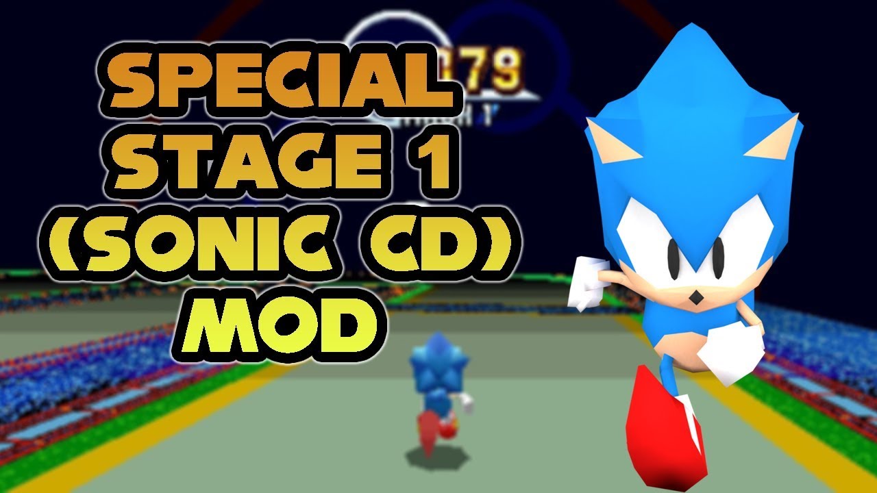 Sonic Mania - Special Stage 1 (Sonic CD) Mod