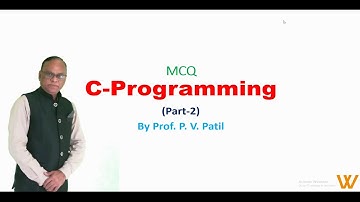 MCQ of C-Programming Part - 2