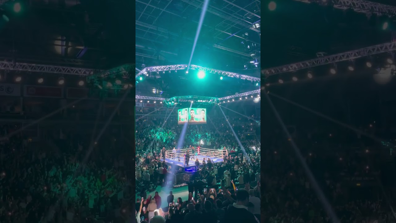 Sweet Caroline before Crocker vs Donovan at the sse arena 