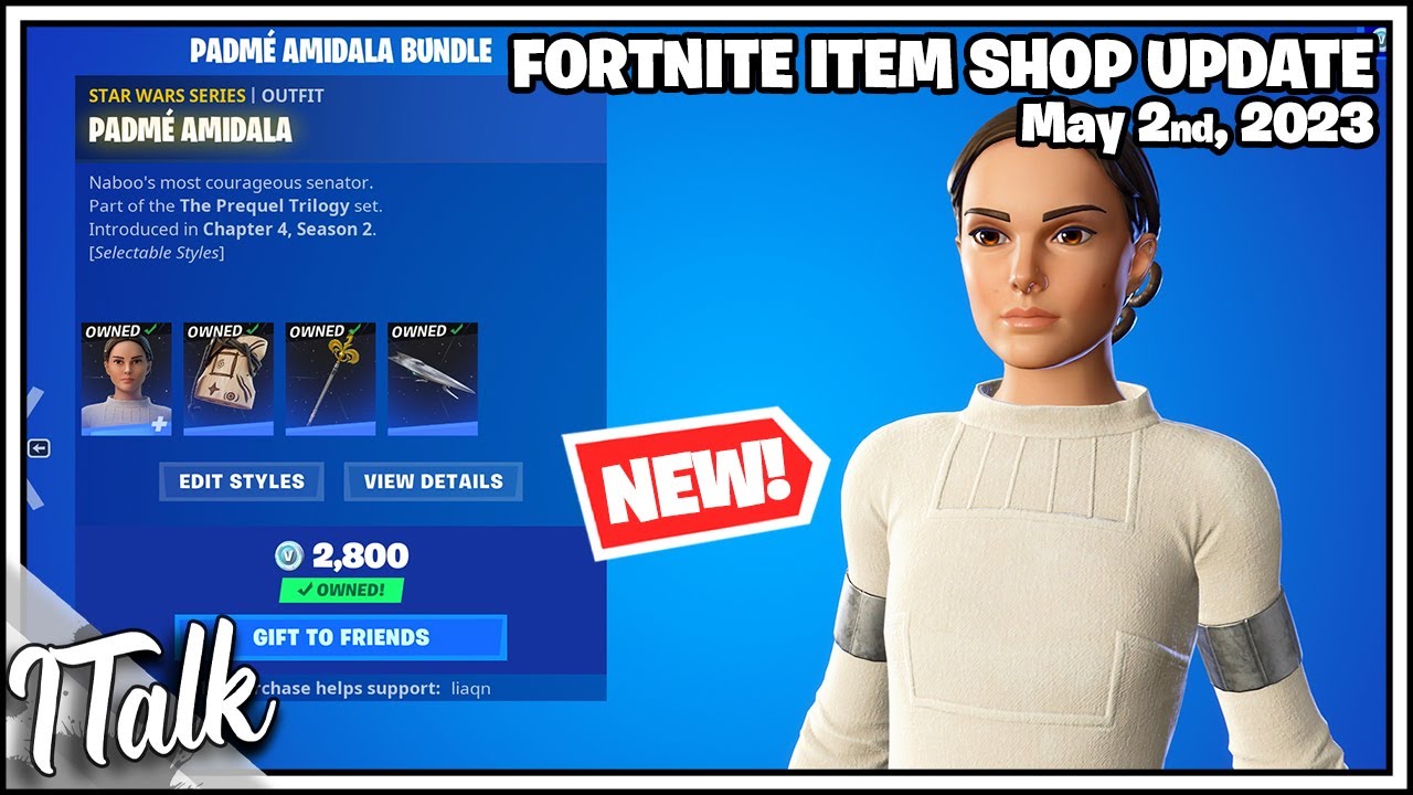 Fortnite Item Shop ALL STAR WARS IS HERE! [May 6th, 2023] (Fortnite Battle  Royale) 