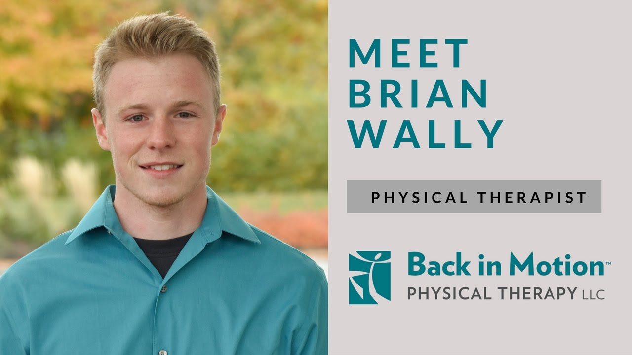 Physical Therapist Brian Wally