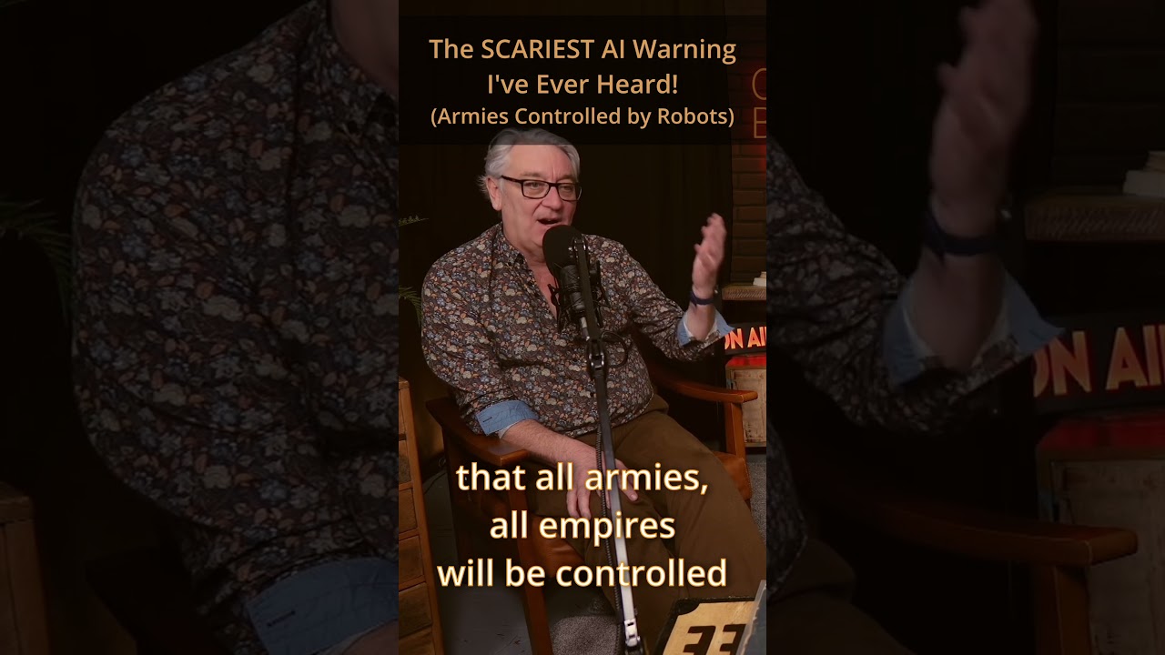 The SCARIEST AI Warning I've Ever Heard! (Armies Controlled by Robots)