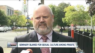Former priest reacts to WKBW story on Gatto, seminary screenshot 1