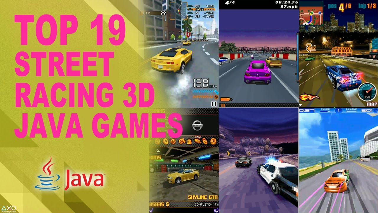 TOP 19 Street Racing 3D Java Games | game hp jadul balapan jalanan 3D ...