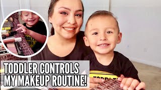 Toddler Controls My Life For A Day!
