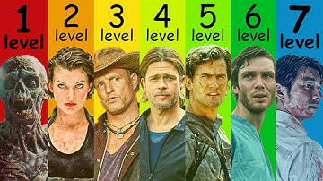 The 7 Levels Of Zombie Movies