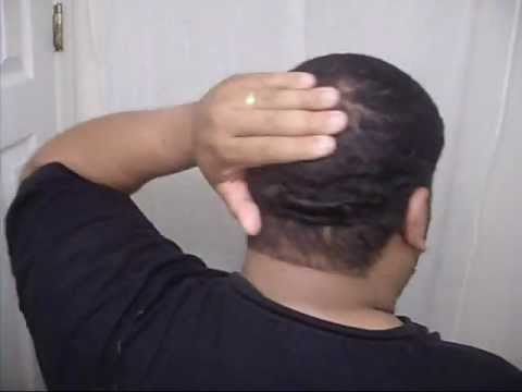 How to Cut the CROWN of your hair(how NOT to plug your head) - YouTube