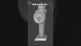Blender Shortcut That Saves HOURS 🔥 #blenderbeginner #blender #blendertips #3dmodeling