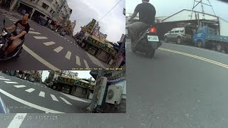 20170520 1157不戴安全帽耍帥，就是愛騎逆向，看你怎麼拍？