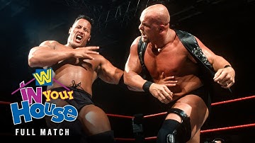 FULL MATCH: “Stone Cold” Steve Austin vs. The Rock | Intercontinental Title Match: DX: In Your House
