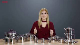 Aryıldız King Cam İdeal 22 Parça Mor Tencere Seti Ürün İnceleme