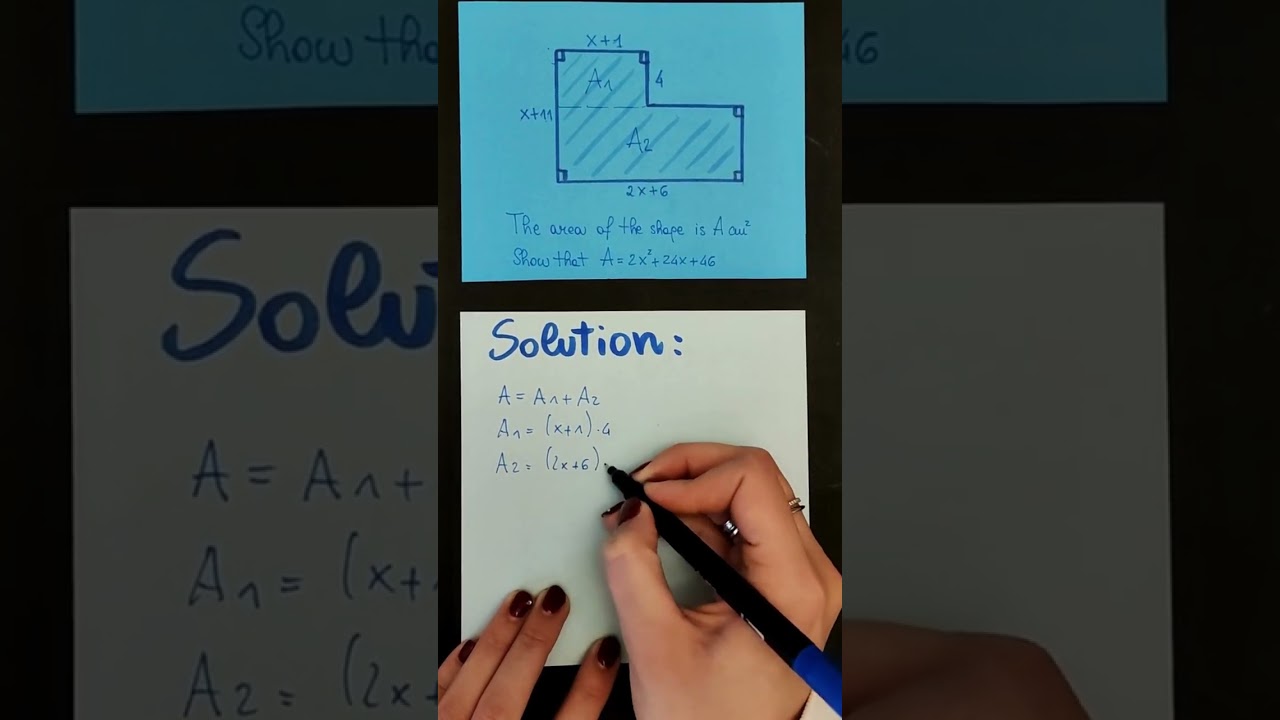 A viral math problem: solution 