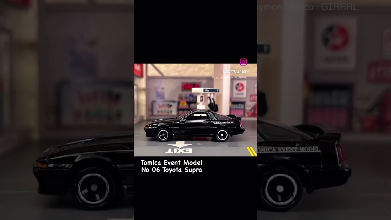 Tomica Event Model No 06 Toyota Supra