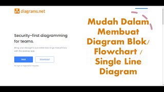 Mudah  Cara Membuat Diagram Blok  Flowchart  Single Line Diagram Dengan Mudah  Drawio