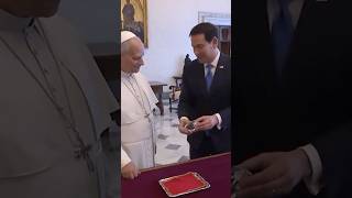 Secretary of State Marco Rubio’s met with Pope Leo XIV and Cardinal Parolin this morning.
