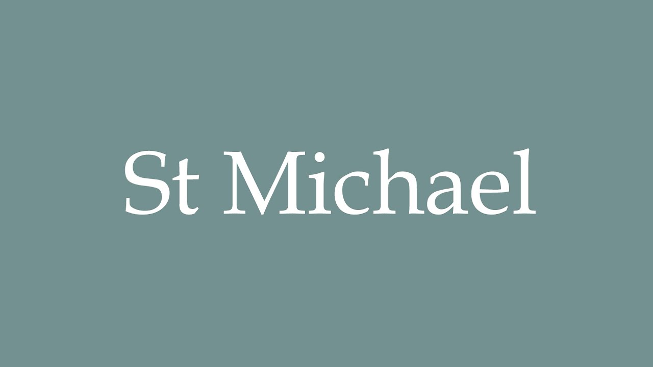 How To Pronounce St Michael Correctly In French YouTube how-to-pronounce-st-ignace-youtube
