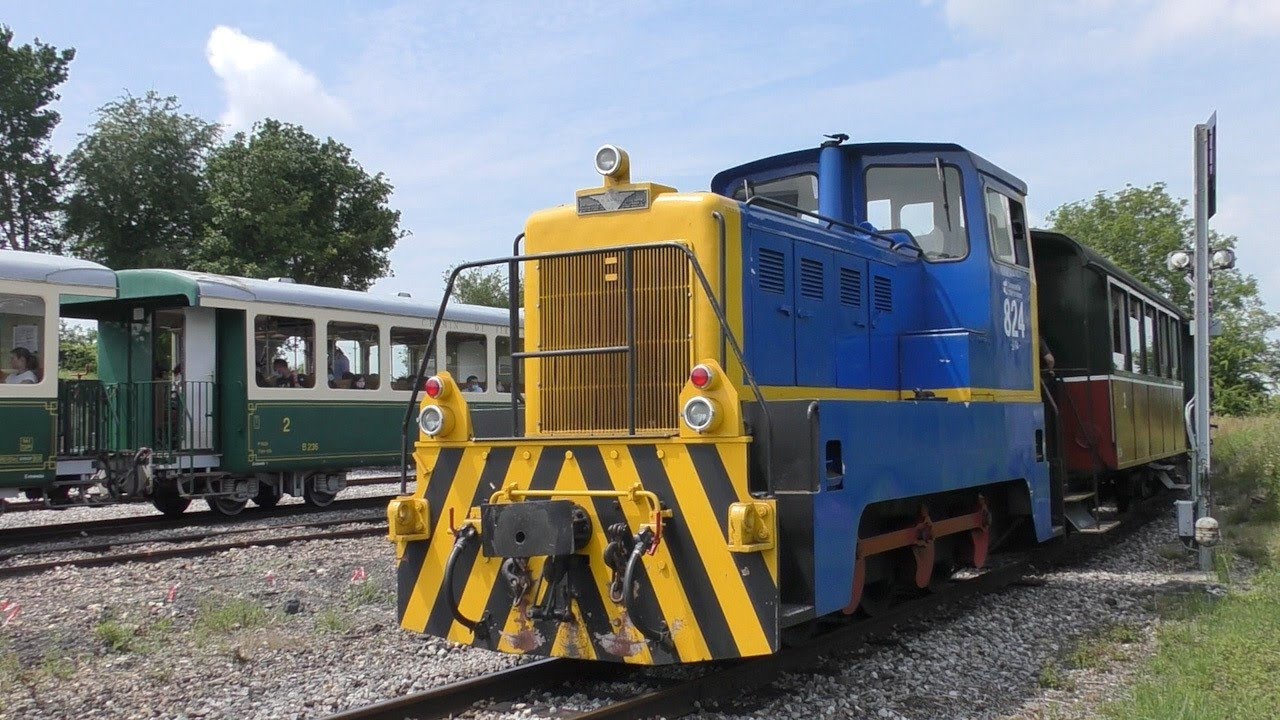 Le chemin de fer de la baie de Somme (CFBS) à Noyelles-sur-Mer
