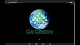 GoGreen Demo - Web Application Final Project screenshot 3