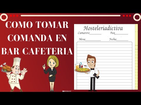 Vídeo: Com Fer Una Comanda