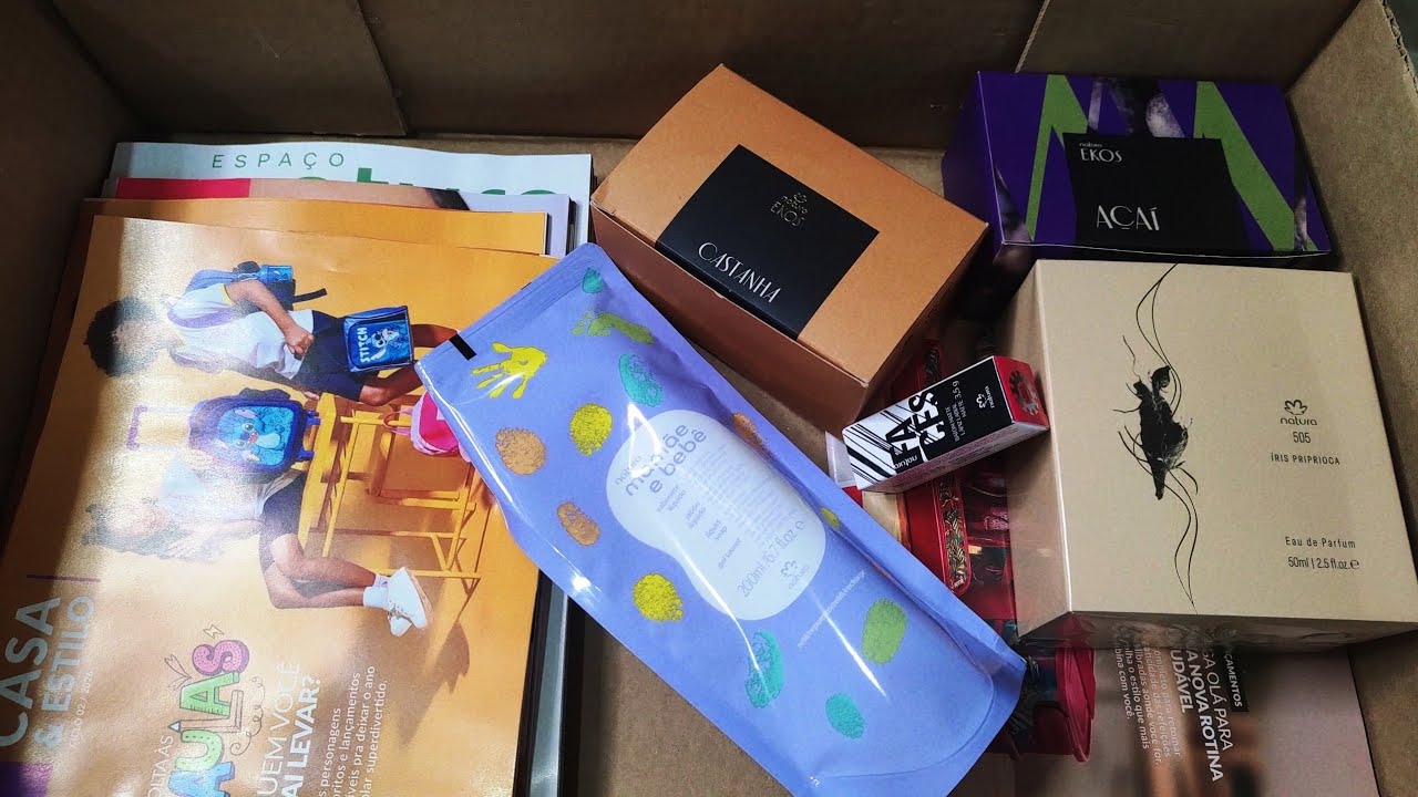 PRIMEIRO PEDIDO DO ANO NA NATURA (CICLO 01/2026)