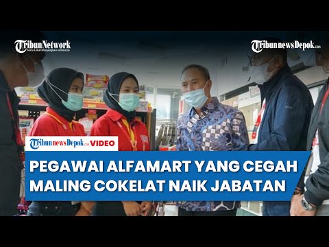 Pegawai Alfamart yang Cegah Maling Cokelat Naik Jabatan