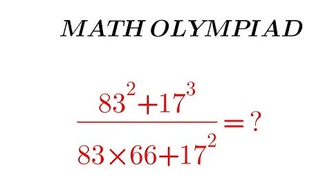 Ukraine l can you solve?? l Olympiad Math Algebric Problem 