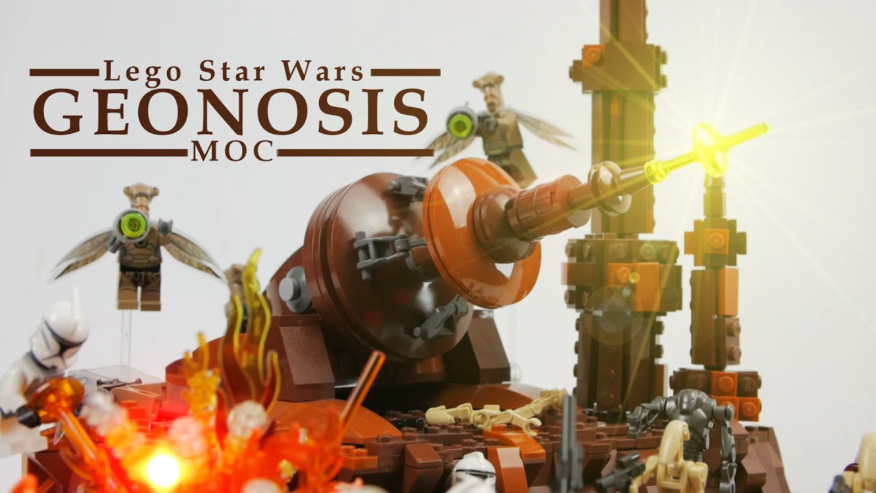 Lego Star Wars Battle of GEONOSIS MOC | PhinixBuildingStudios